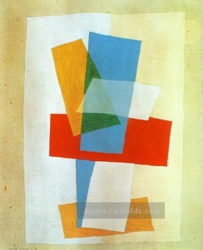 Pablo Picasso Werke - Komposition I 1920 Kubismus Pablo Picasso